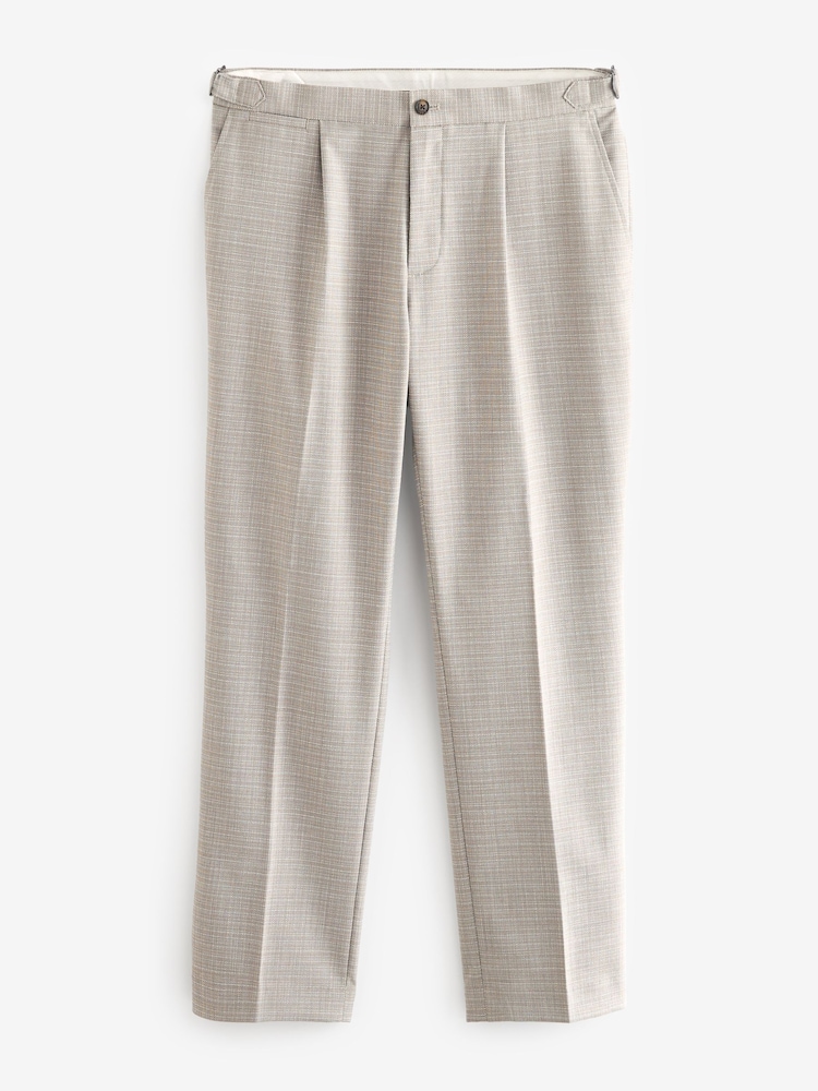 Stone Textured Side Adjuster Trousers - Image 1 of 9