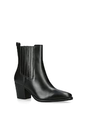 Carvela Black Rodeo Boots - Image 2 of 5