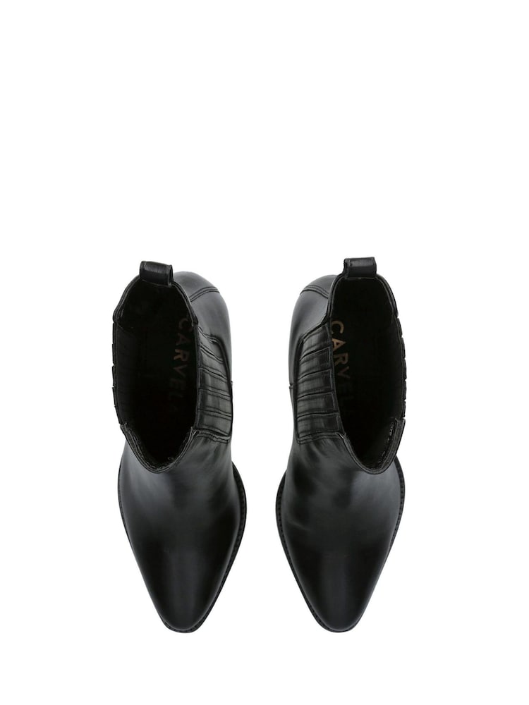 Carvela Black Rodeo Boots - Image 3 of 5