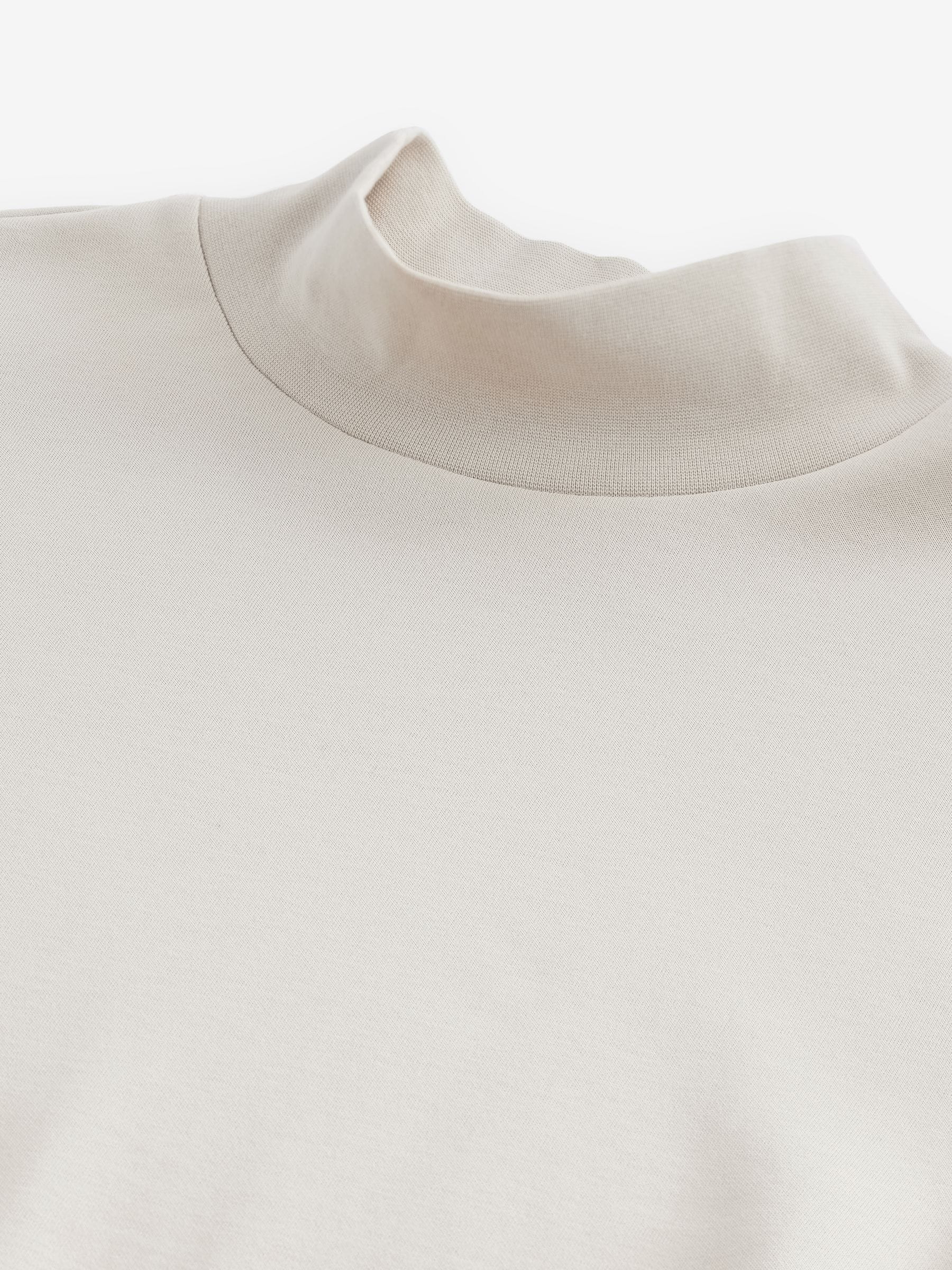 【最安値に挑戦】 Long Touch Soft Cream Buy Sleeve from T-Shirt Neck Turtle トップス