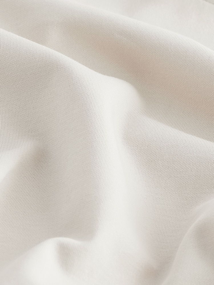 Cream Soft Touch Long Sleeve Turtle Neck T-Shirt - Image 8 of 8