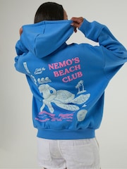 Skinnydip Blue Disney Finding Nemo Beach Club Hoodie - Image 5 of 6