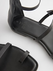 Black Forever Comfort® Strappy Ankle Sandals - Image 10 of 10