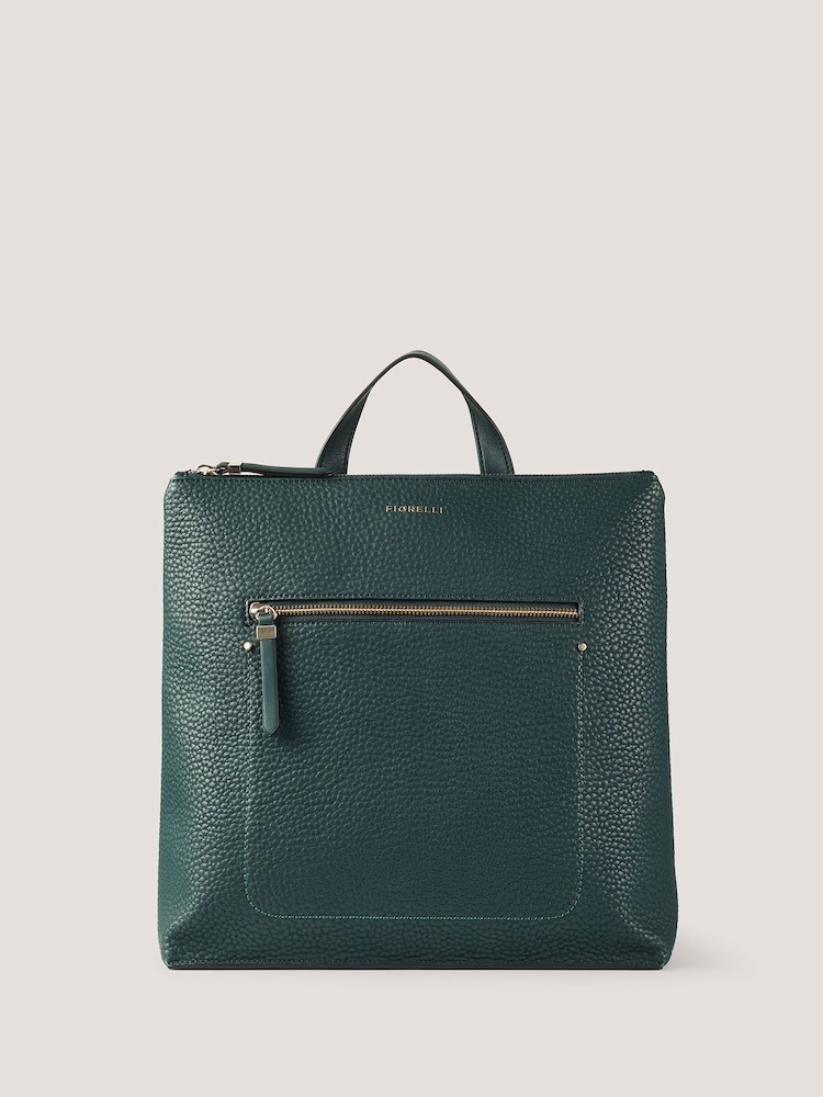 Buy Fiorelli Large Green Finley Plain Backpack from the Next UK
