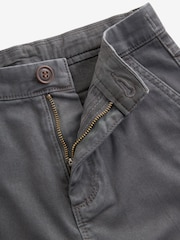Charcoal Grey Loose Fit Chino Trousers (3-16yrs) - Image 6 of 6