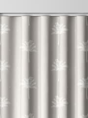 Sara Miller Natural Linen Small Palm Made to Measure 100% Cotton Curtains - Image 8 of 9