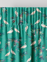 Sara Miller Green Heron Made to Measure Curtains - Image 6 of 9