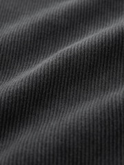self. Grey Rib Seamfree Sleeveless Dress - Image 7 of 7