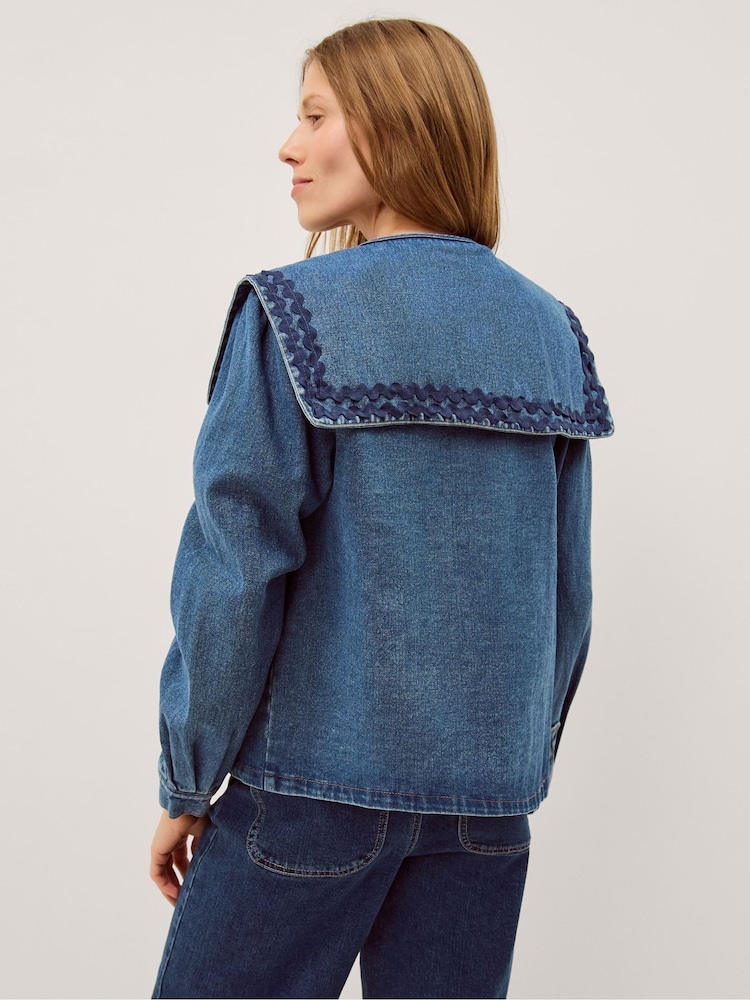 Monsoon Livvy Denim Jacket - 圖片 2/4