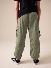 Sage Green Utility Cargo Trousers (3-16yrs) - Image 3 of 8