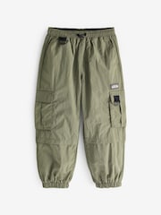 Sage Green Utility Cargo Trousers (3-16yrs) - Image 4 of 8