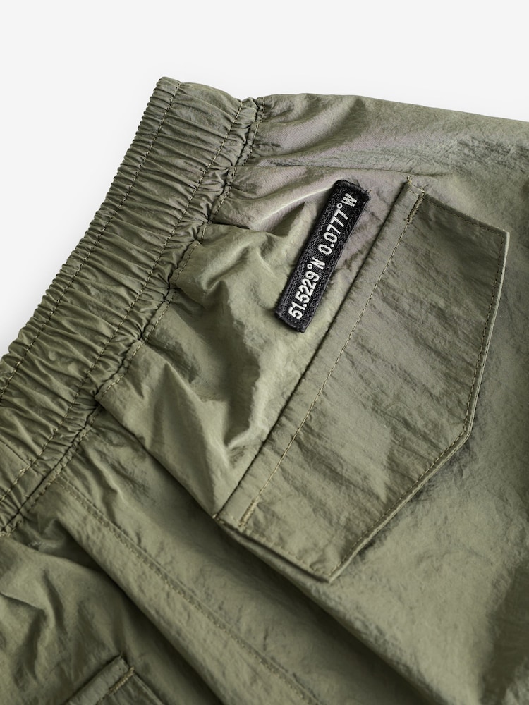 Sage Green Utility Cargo Trousers (3-16yrs) - Image 8 of 8