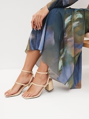 Camel Forever Comfort® Toe Post Block Heel Sandals - Image 1 of 7