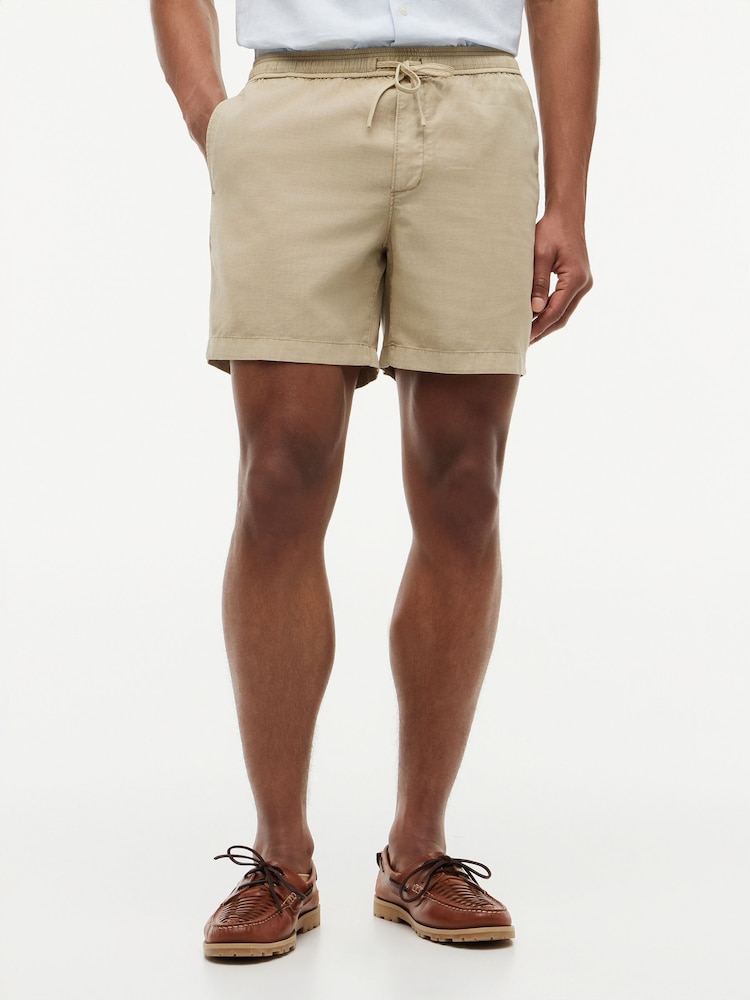 Tommy Hilfiger Natural Dover Washed Shorts - Image 1 of 5