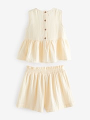 Cream Macramé Detail Co-ord Set (3-16yrs) - Image 4 of 6