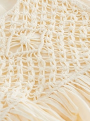 Cream Macramé Detail Co-ord Set (3-16yrs) - Image 6 of 6