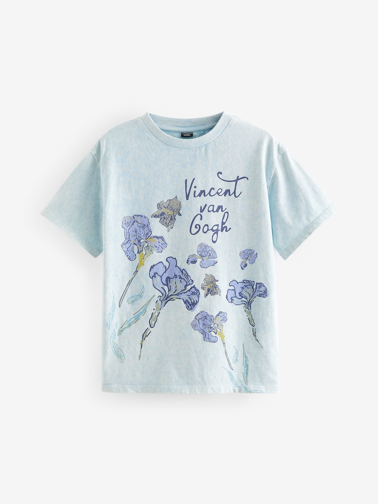 Blue Van Gogh Water Lilies Artist License T-Shirt (3-16yrs) - Image 1 of 3