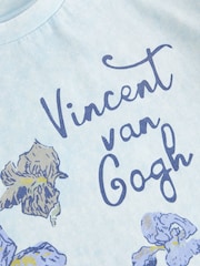 Blue Van Gogh Water Lilies Artist License T-Shirt (3-16yrs) - Image 3 of 3
