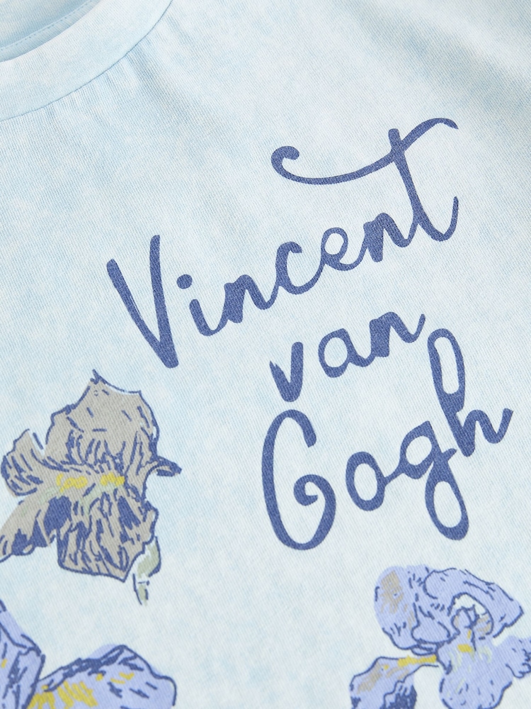 Blue Van Gogh Water Lilies Artist License T-Shirt (3-16yrs) - Image 3 of 3