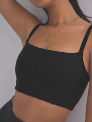 self. Medium Impact Non Pad Sports Bra - Изображение 4 из 7