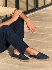 Navy Blue Espadrilles - Image 1 of 7