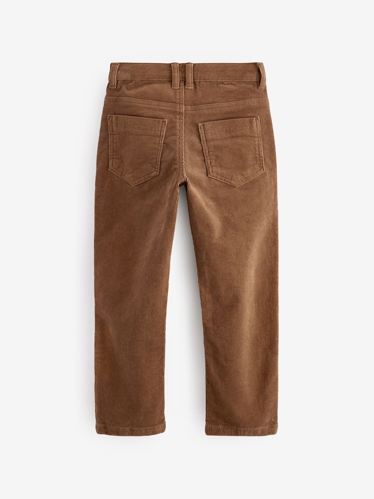 Ginger Brown Cord Trousers (3-16yrs) - Image 2 of 3
