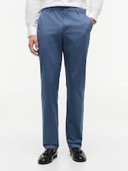 Tommy Hilfiger Blue Denton Straight Printed Structure Chinos - Image 1 of 5