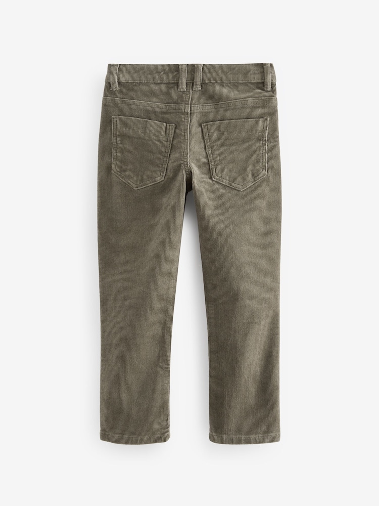 Sage Green Corduroy Trousers (3-16yrs) - Image 2 of 5