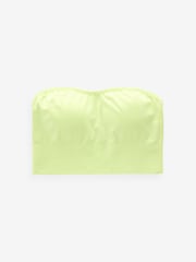 Weiß/Limettengrün - Nahtlose Bandeau-BHs im 2er Pack - Bild 9 von 10
