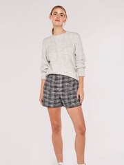 Apricot Silver Chevron Pointelle Jumper - Image 3 of 4