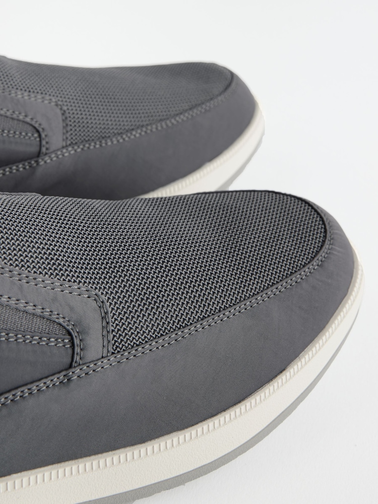 siva - Fleksibilne mokasine Slip On - Slika 7 iz 7