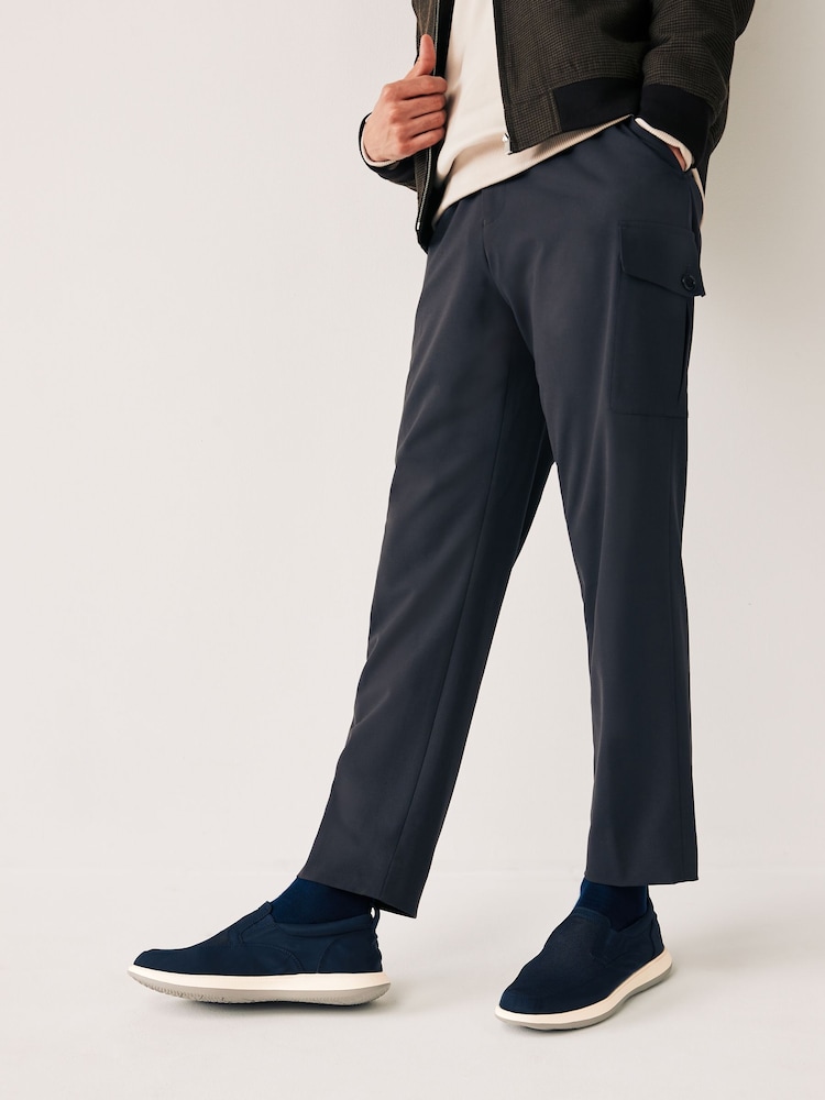 Mornarsko modra - Fleksibilne mokasine Slip On - Slika 1 iz 7