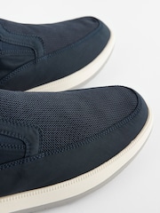 Mornarsko modra - Fleksibilne mokasine Slip On - Slika 7 iz 7