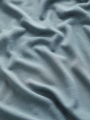 Blue Slouch V-Neck T-Shirt - Image 5 of 5