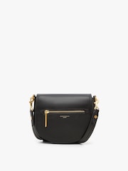 Jasper Conran London Darcey Leather Saddle Bag - Image 1 of 5