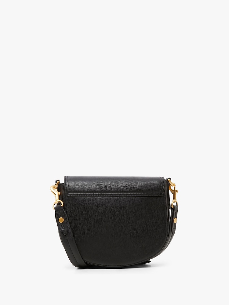 Jasper Conran London Darcey Leather Saddle Bag - Image 2 of 5
