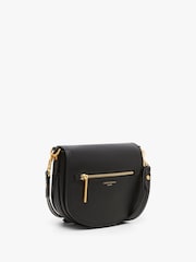 Jasper Conran London Darcey Leather Saddle Bag - Image 3 of 5