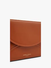 Jasper Conran London Darcey Leather Double Flap Cross-Body Bag - Image 5 of 5