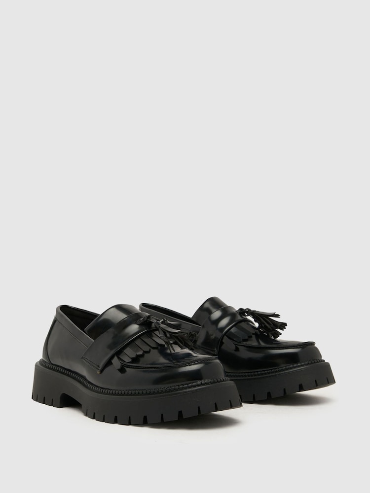 Schuh Lachelle Black Loafers - Image 2 of 4 Schuh Lachelle Black Loafers - Image 2 of 4