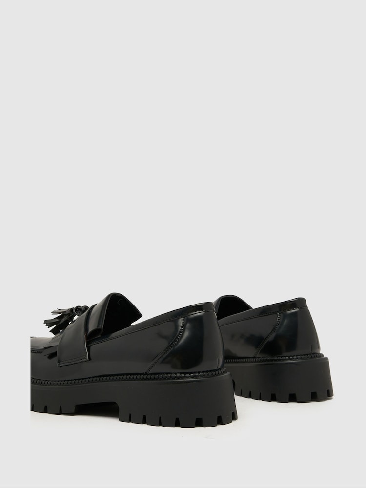 Schuh Lachelle Black Loafers - Image 4 of 4 Schuh Lachelle Black Loafers - Image 4 of 4