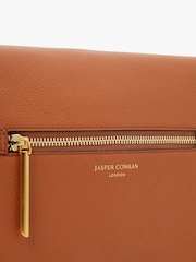 Jasper Conran London Darcey Leather Saddle Bag - Image 4 of 5