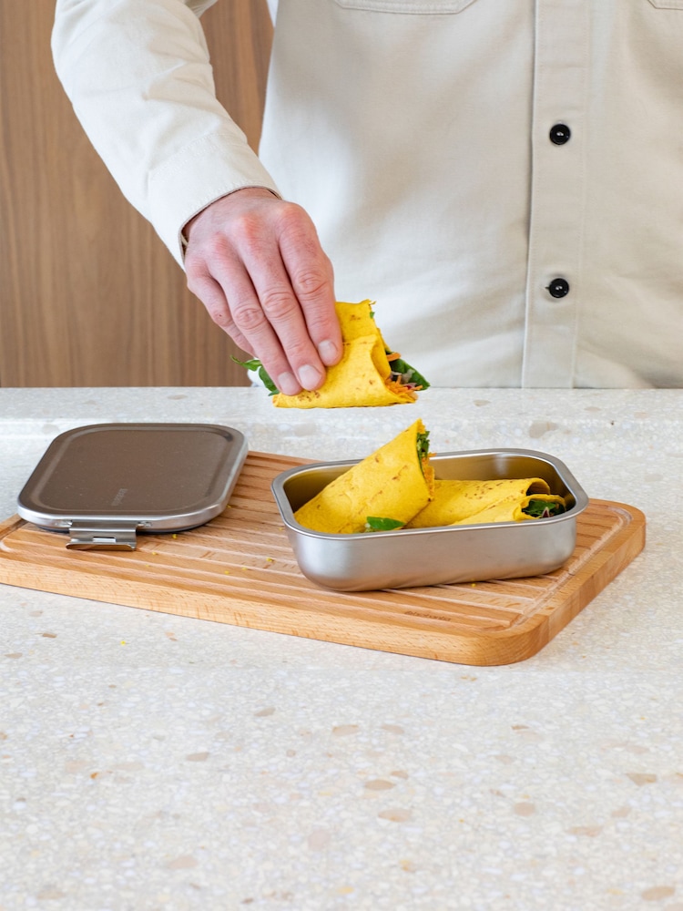 Brabantia Silver Make & Take Lunch Box Medium - Image 1 of 6