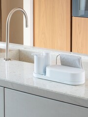 Brabantia White SinkStyle Organiser Set of 3 - Image 1 of 6