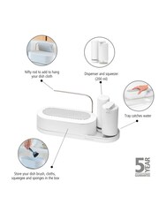 Brabantia White SinkStyle Organiser Set of 3 - Image 6 of 6