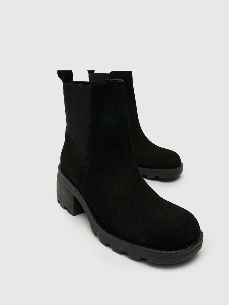 Schuh Albie Suede Chelsea Boots - Image 2 of 3 Schuh Albie Suede Chelsea Boots - Image 2 of 3