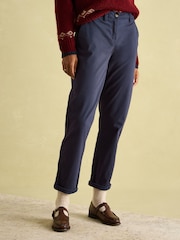 Joules Hesford Navy Blue Chino Trousers - Image 1 of 5