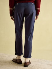 Joules Hesford Navy Blue Chino Trousers - Image 2 of 5