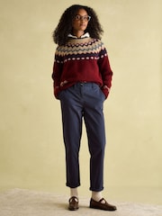 Joules Hesford Navy Blue Chino Trousers - Image 3 of 5