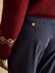 Joules Hesford Navy Blue Chino Trousers - Image 5 of 5