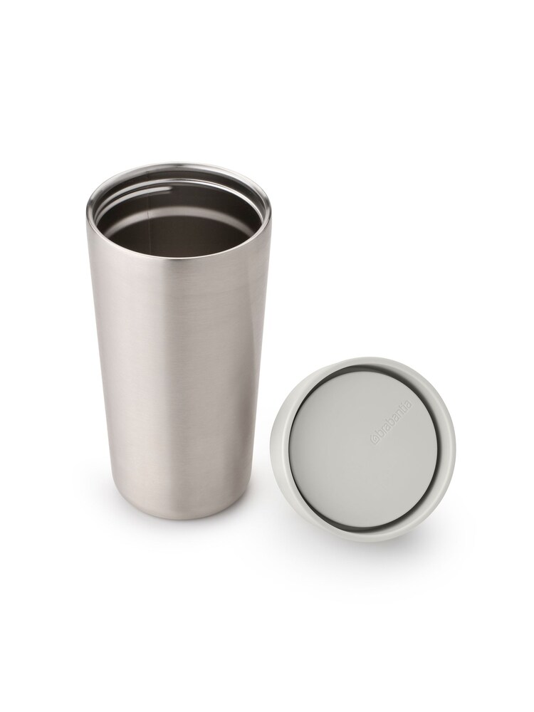 Brabantia Light Grey Make & Take Insulated Cup 0.36L - Image 1 of 6